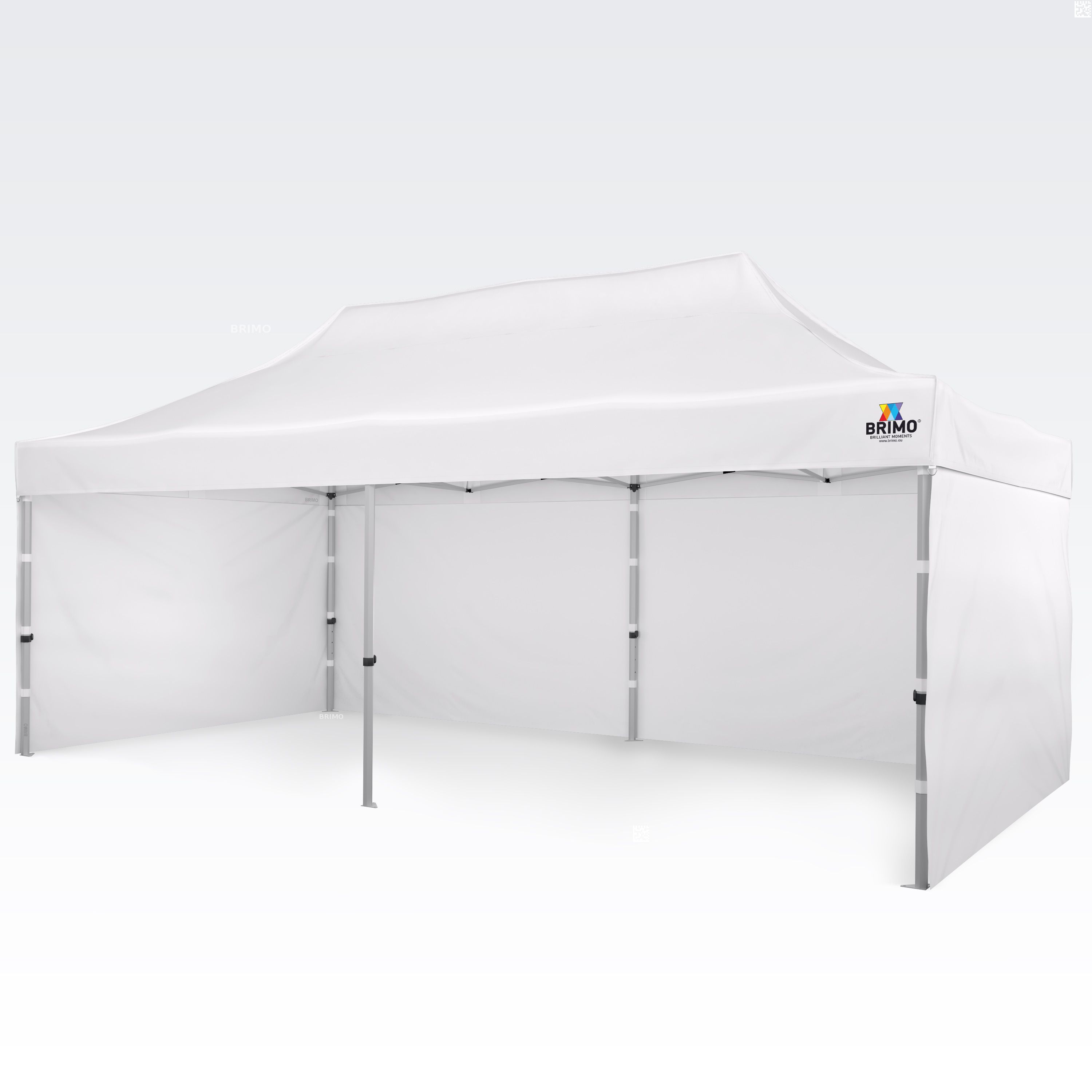 BRIMO Párty stan nůžkový 3x6m - Bílá