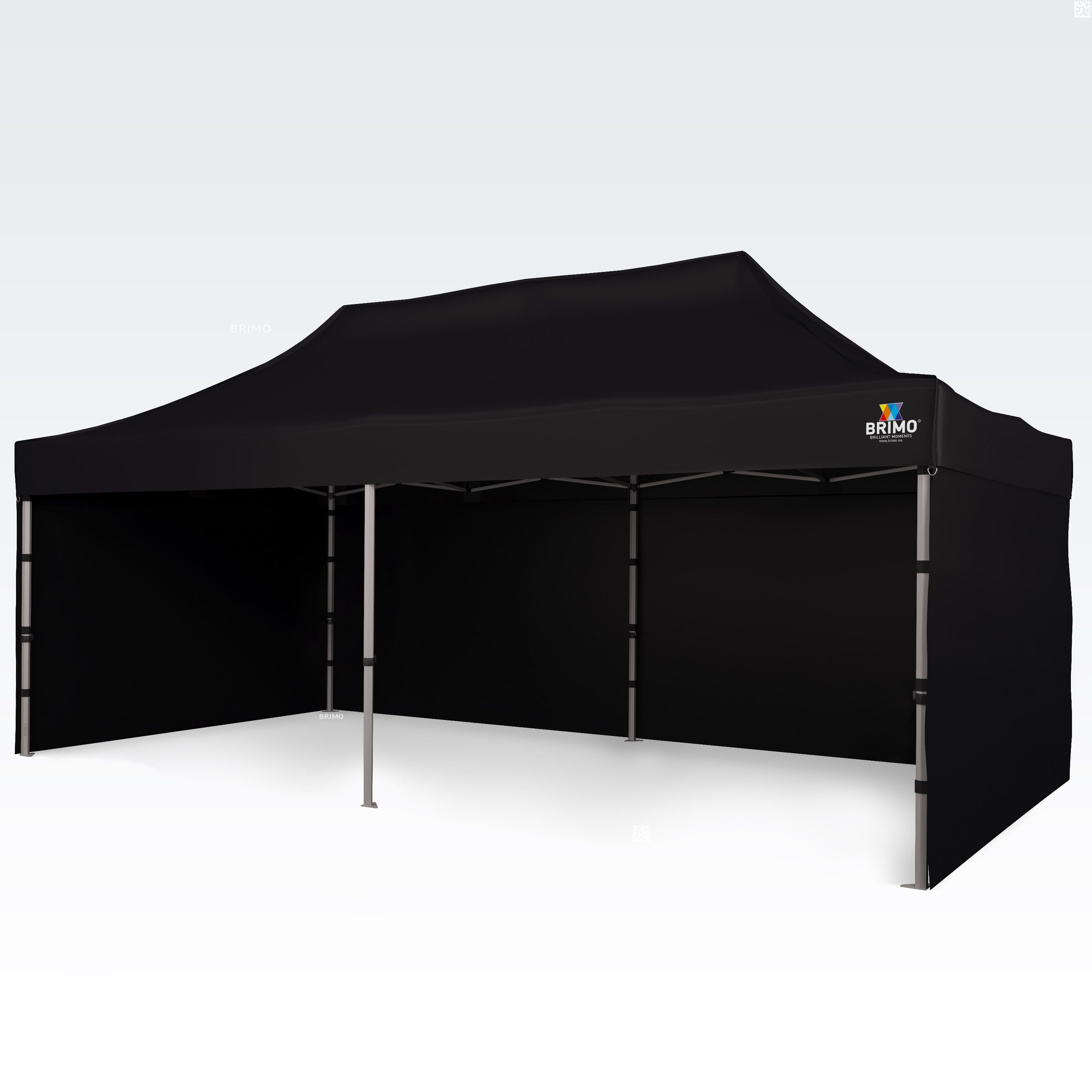 BRIMO Párty stan nůžkový 3x6m - Černá