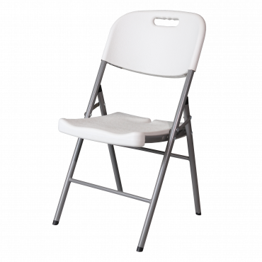 skládací židle bílá